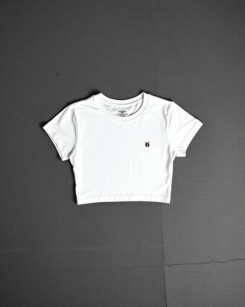 Cropped Essential White